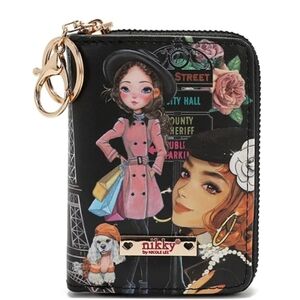 Nikky Makes Friends card case, Wallet